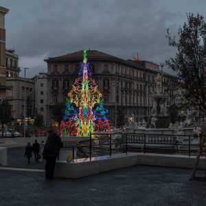 Albero di Natale – Piazza Municipio, Napoli